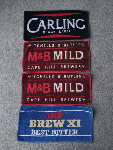 Vintage beer towells - beer,