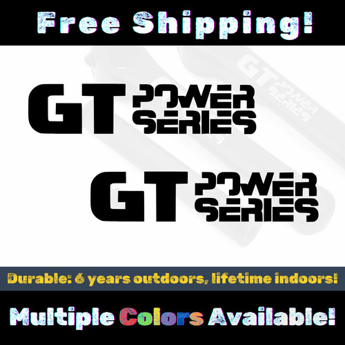 Power series vinyl decal - power,