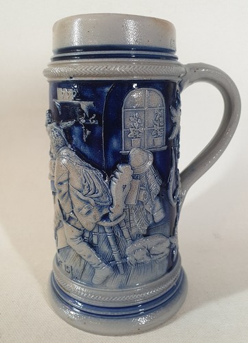 Antique westerwald blue - blue, german