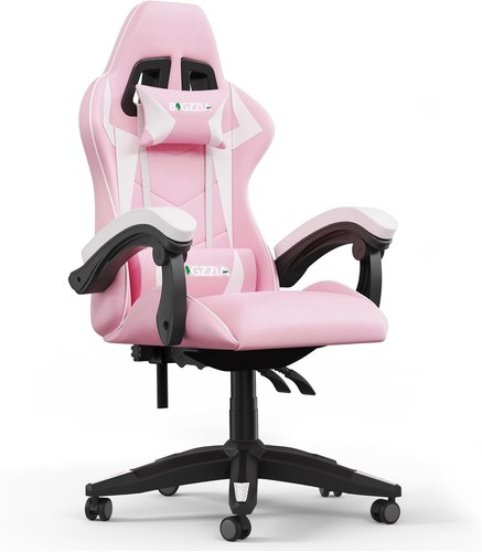 Swivel gaming chair faux - swivel,