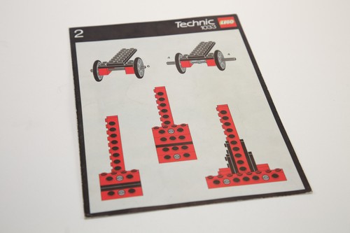 Vintage lego dacta instruction - vintage,