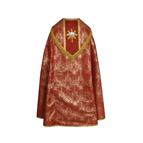 Metallic red cope - cope, stole
