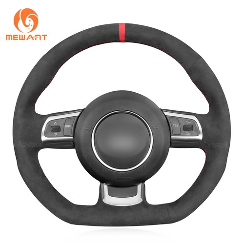 Alcantara steering wheel cover - wheel,
