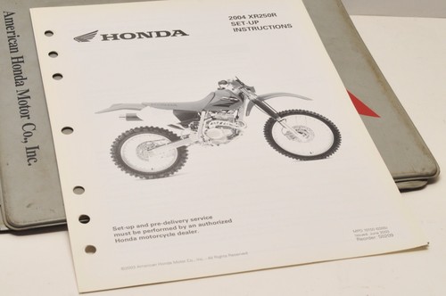 2004 xr250r xr250 genuine - 2004, r
