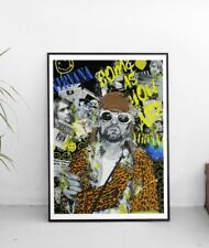 Kurt Cobain Nirvana print -