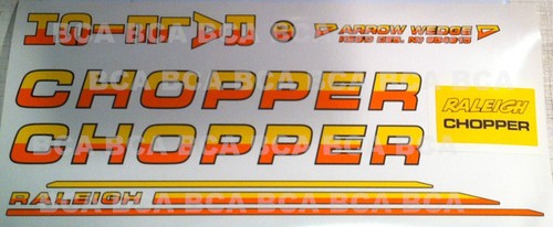 Raleigh chopper mk2 - raleigh, speed