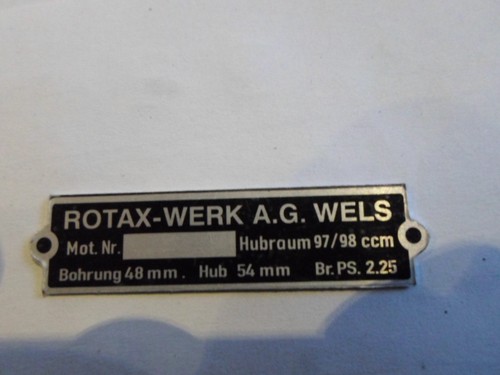 Type plate sign - plate,