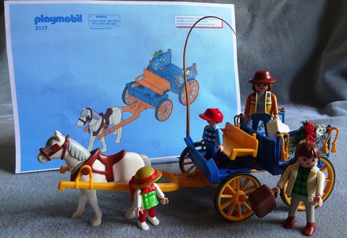 Playmobil 3117 horse drawn - playmobil, horse-drawn