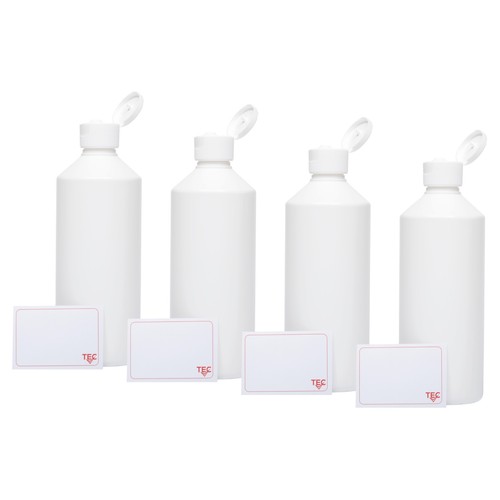 Tec 500ml hdpe bottles - 500ml,