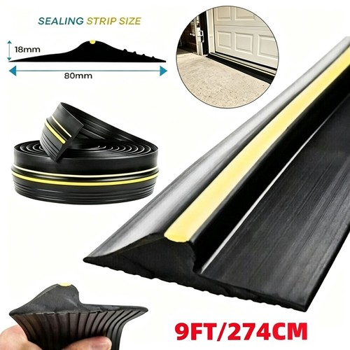 9ft garage door - garage, threshold
