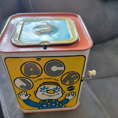 Mattel jack the box 1968 - in, 1968.