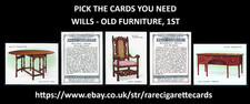WILLS - OLD FURNITURE, 1ST -