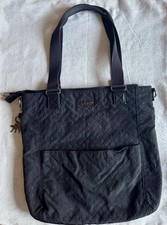 Kipling Medium Black Quilted