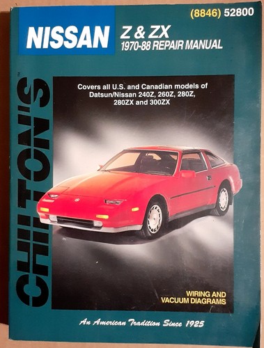 Chilton nissan datsun - chilton, nissan/datsun