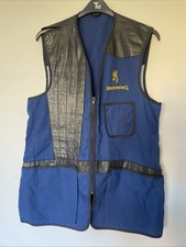 Browning Shooting Vest XL Ganton Blue
