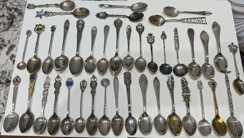 Lot antique sterling - antique,