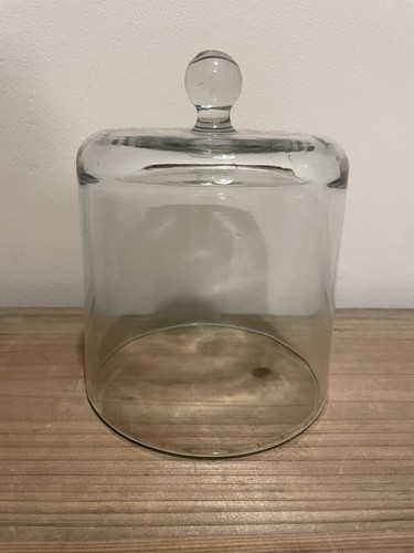 Clear glass display cover - clear,
