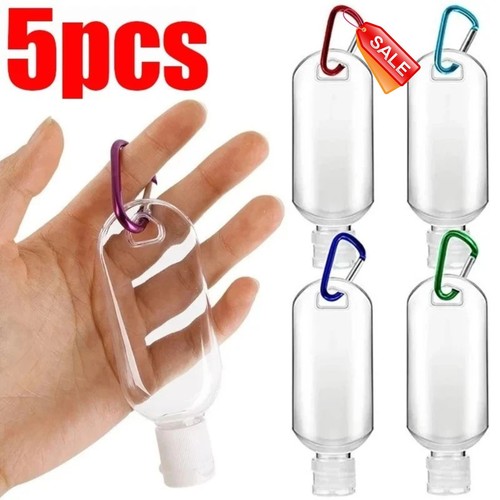 Hand sanitiser gel bottle - 5x,