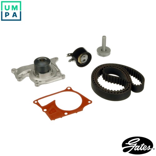 Water pump timing belt - pump, &