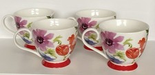 4 Large Sainsburys Mugs