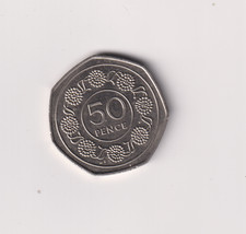 Gibraltar 50p Pence 1988 AB
