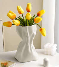 Crinkle Paper Bag Vase, Unique