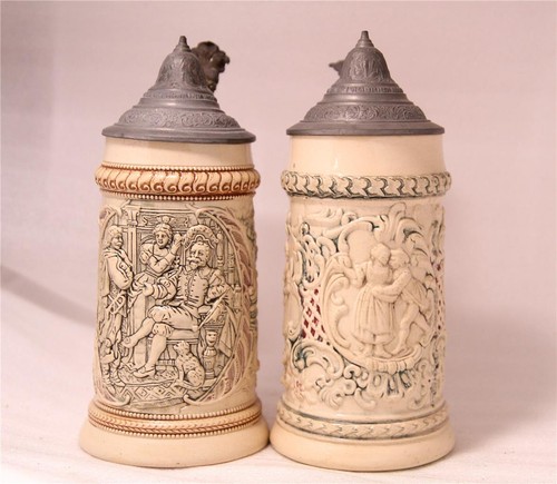 Two antique german - two,