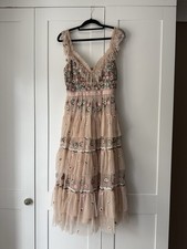 Needle And Thread Whimsical Embellished Dress 8 UK