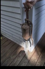 Antique rare oil pump - 40”,