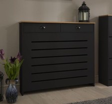 Black Radiator Cover - Medium