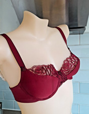 Panache Superbra Burgundy Harmony Balconette U/W Bra 4031  30D