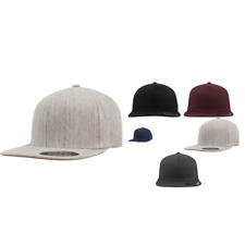 Flexfit by Yupoong Flat Visor 6277FV - Flat Peak Mesh Snapback Baseball Cap