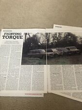 Range Rover, Mitsubushi Shogun, Mercedes GWagen, Isuzu Trooper What Car Roadtest