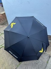 Large Lyle And Scott Golf Umbrella Weather Sport 