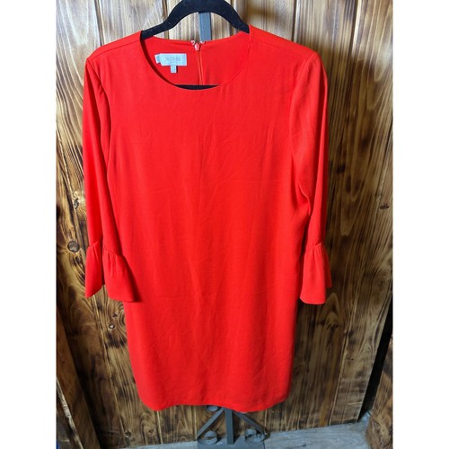 Hobbs london red shift dress - hobbs,