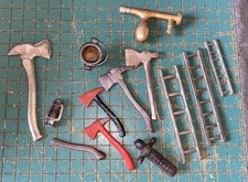 Antique Cast Iron Fire truck &