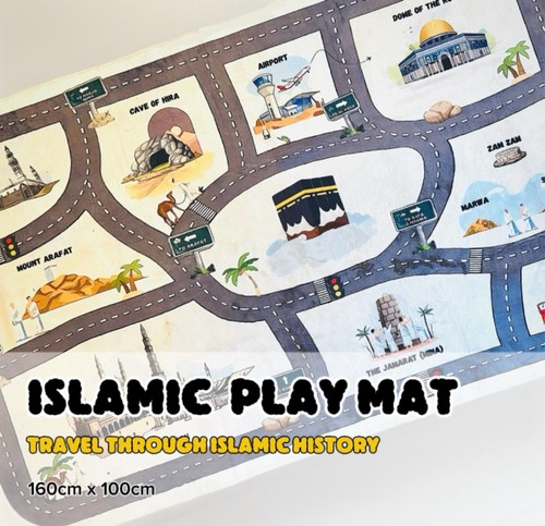 Kids islamic play mat - kids,