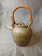 Japanese Style Stoneware Kettle With Unbaked Bottom