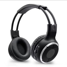 Wireless IR Infrared Car Entertainment System DVD Headphones Foldable Headset
