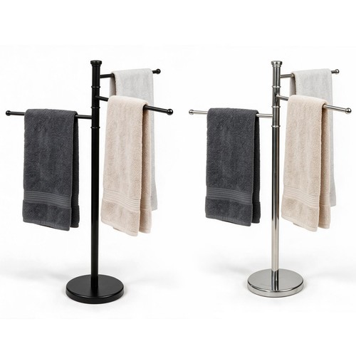 Freestanding towel rack 87cm - freestanding,