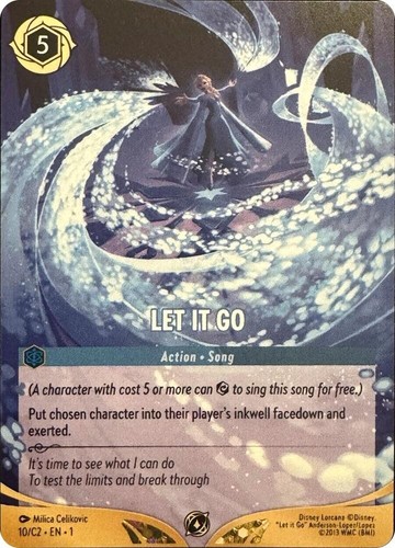 Let disney lorcana - let, go