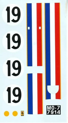 Decals deco ferrari 250 - decals,