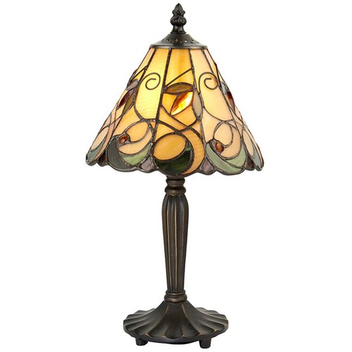 Tiffany glass table - glass,