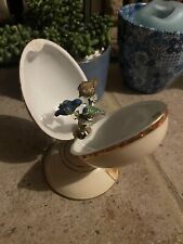 Bradex by Adrian Rigby ''Jewel of the Garden'' porcelain musical egg