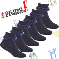 3 Pairs Girls Back to School