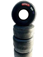 10 Sets Of Komet K3H - 40 lap old - X30 Slick Go Kart Tyres - Rotax X30 - X10