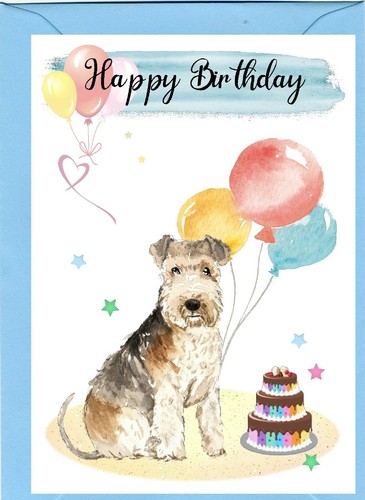 Lakeland terrier dog - dog, 6")