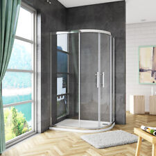 Quadrant Shower Door Sliding Enclosure Walk In Bathroom EasyClean Tempered Glass