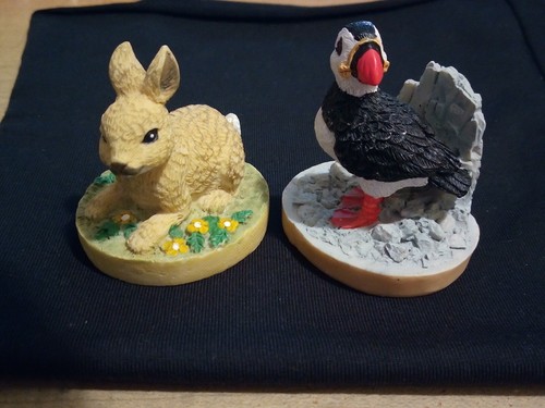 Vintage two tetley tea animal - vintage,