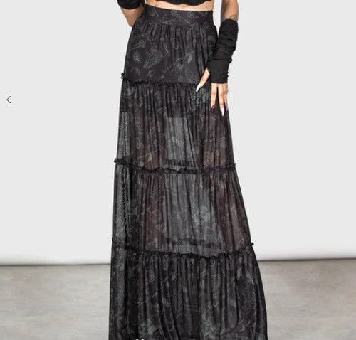 Killstar ghosted woods maxi - woods,